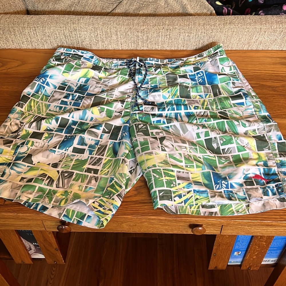 Tommy Bahama Swim Trunks. Worn once   Like new.
